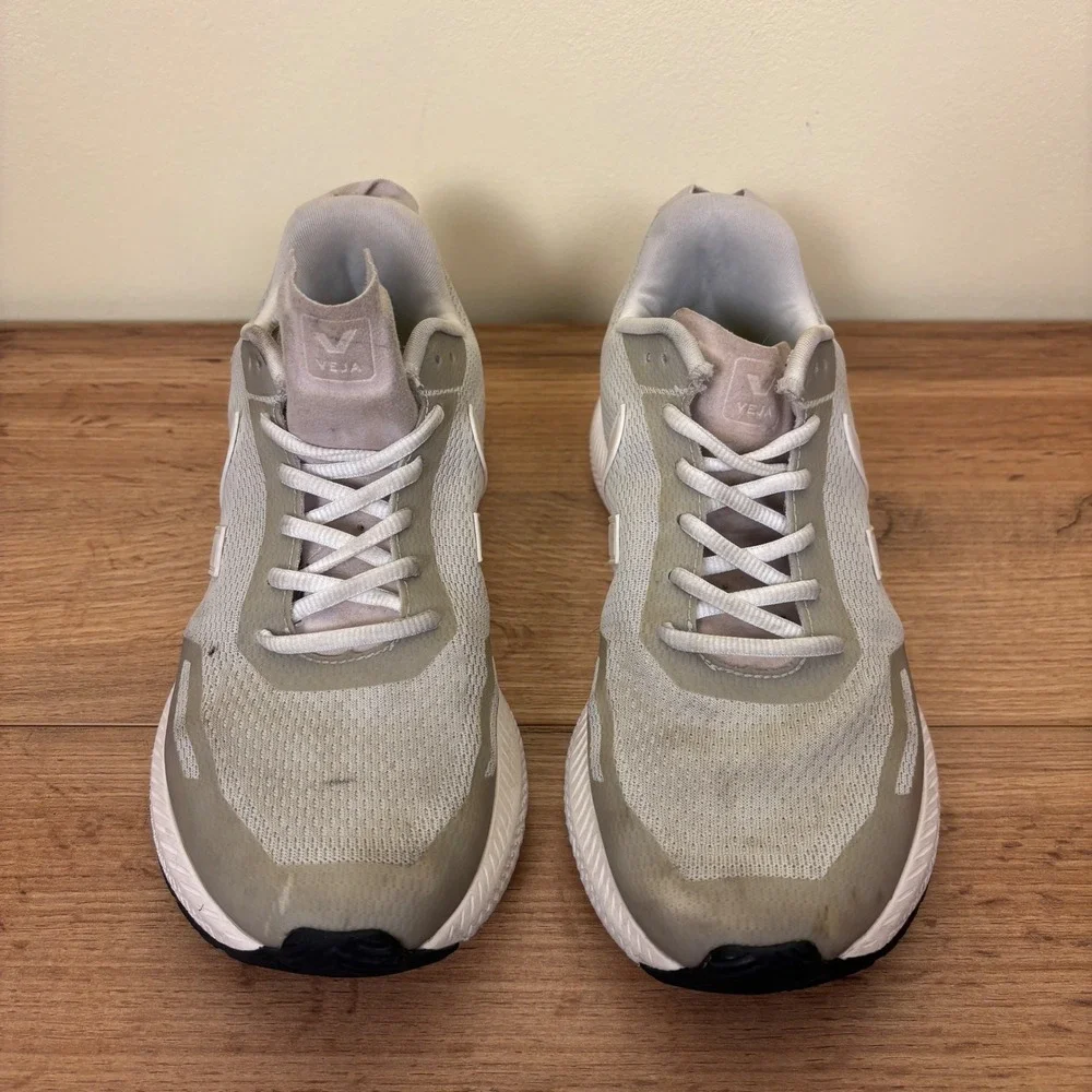 VEJA Women Running Shoes Gray Size 9 US EUR 40 Lightweight Mesh‎ Sneakers